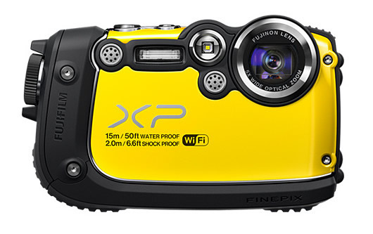 Camara Digital Fujifilm Finepix Xp 200 Amarillo 16 4 Mp Zoom 5x 28 140mm Full Hd Video Lcd 3 Litio Acuatica 15 Metros